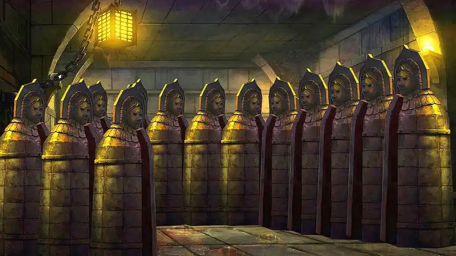 《盗墓笔记之阴山古楼》神秘的张家古楼里的铁俑里装的是什么?