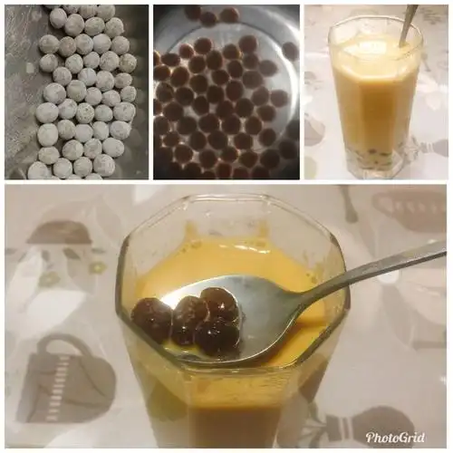 leo291做的自制珍珠奶茶(附珍珠做法)