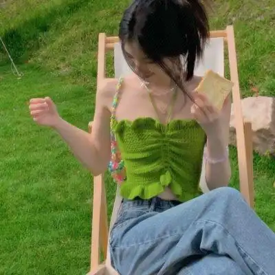 夏日清凉感小清新森系精致女生头像