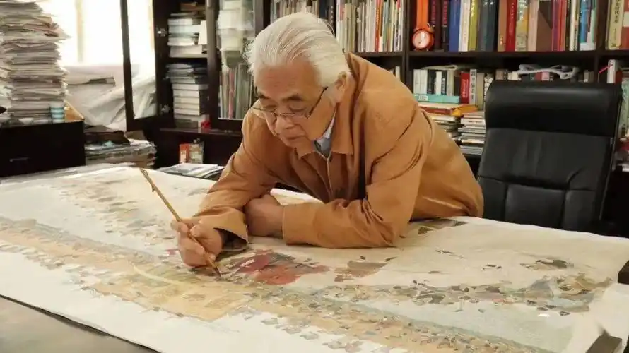 连趣网《三国》出版项目画家介绍之一,著名画家戴宏海_美术家协会