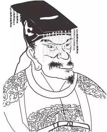 明朝开国皇帝 朱元璋简笔画