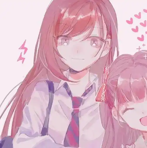 特别仙气的动漫闺蜜头像