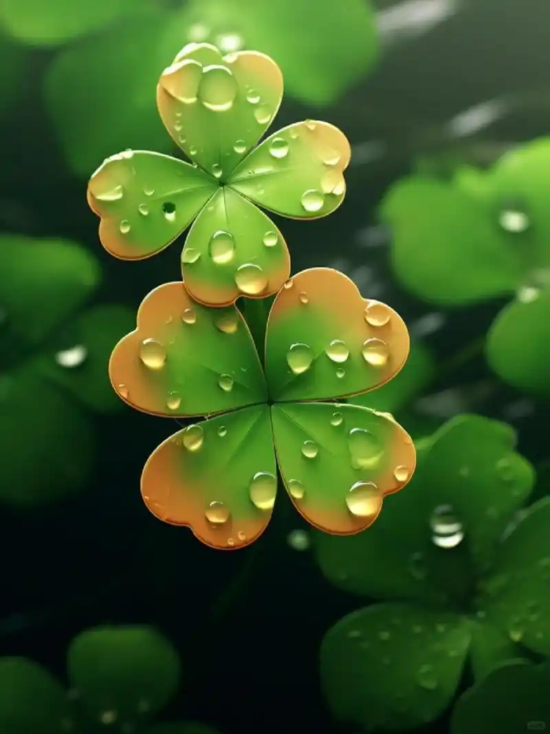 ai绘画|四叶草壁纸