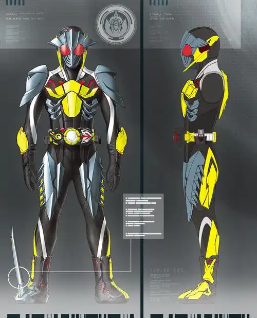 假面骑士zero-one 零一 设计图集