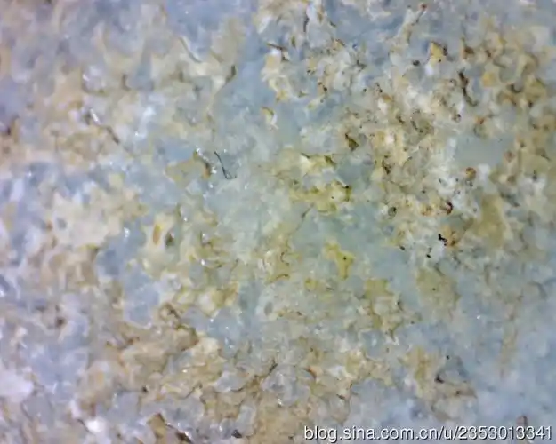 转载高古瓷釉面结晶体微观图