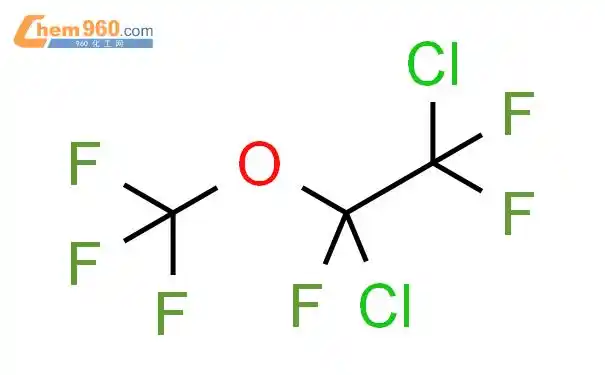 1,2-二氯三氟乙基三氟甲醚结构式图片