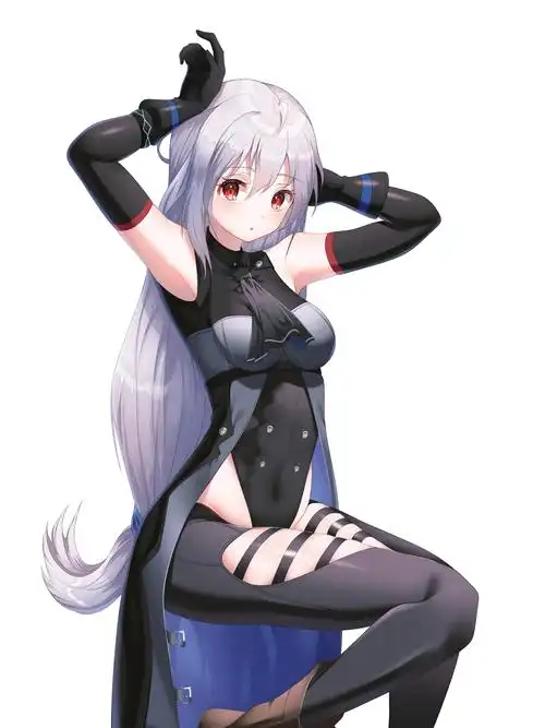 p站明日方舟图片搬运(斯卡蒂)