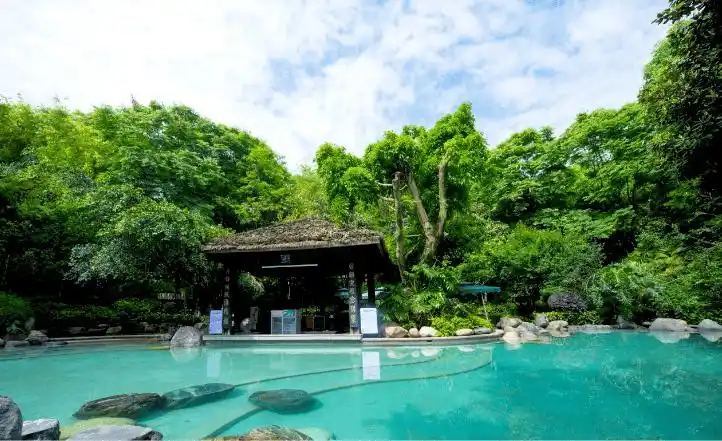 青城山睡进天然氧吧畅泡森林温泉06499抢价值1088元青城豪生国际