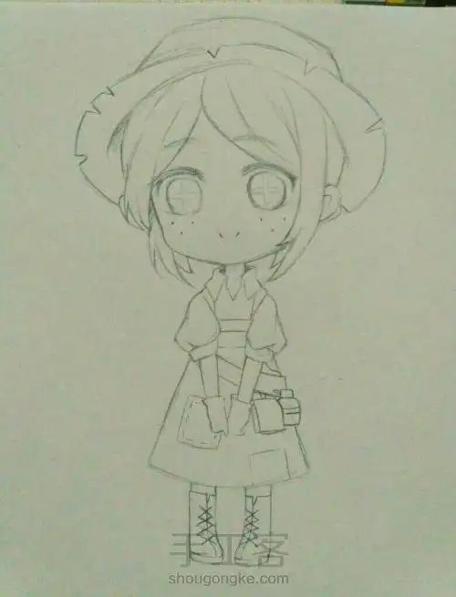 第五人格简笔画全人物手绘