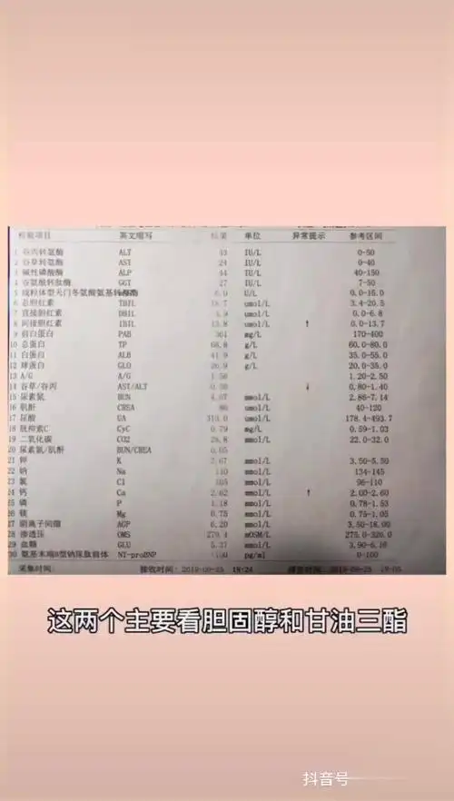 化验单解读之血液生化,让每个人都能看懂化验单.