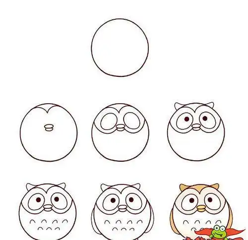 简笔画简单好看易画动物主题