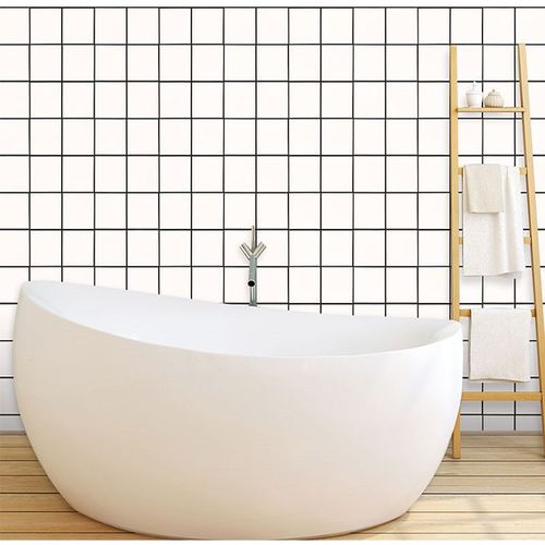 浴室防水贴纸卫生间瓷砖翻新贴纸墙贴厨房防油贴纸自粘墙纸壁纸