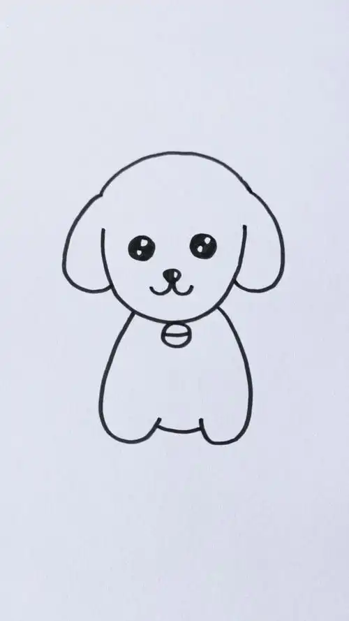 简笔画#简单估画小狗