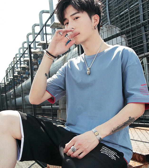 男生夏季运动装这样穿,装扮帅气又有型,最重要是凉快