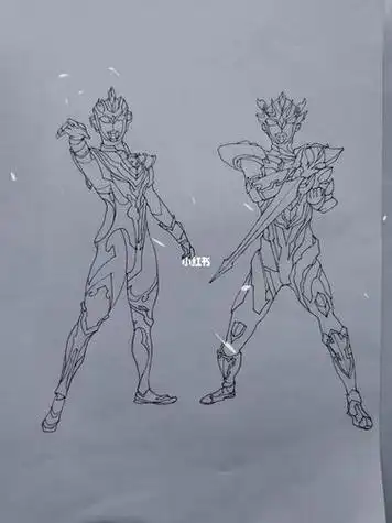 奥特曼_文化_绘画泽塔奥特曼_影视_电视(图文)黑田笔下的泽塔奥特