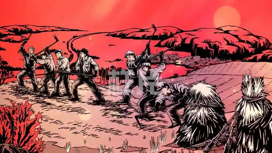 700.歌曲《解放区的天》 原唱 背景视频