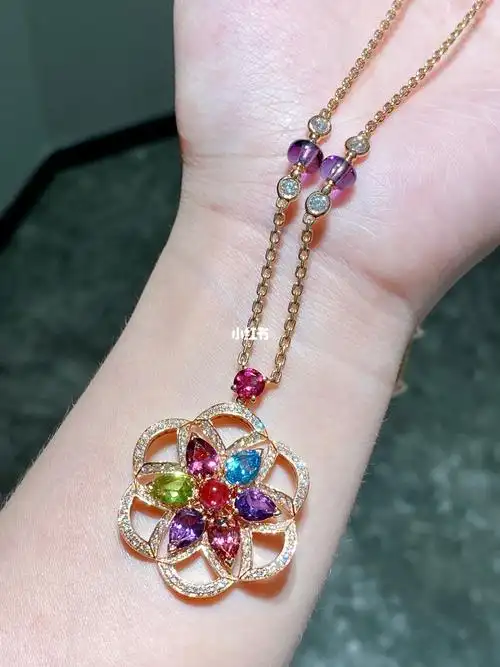 宝格丽高级珠宝彩宝项链