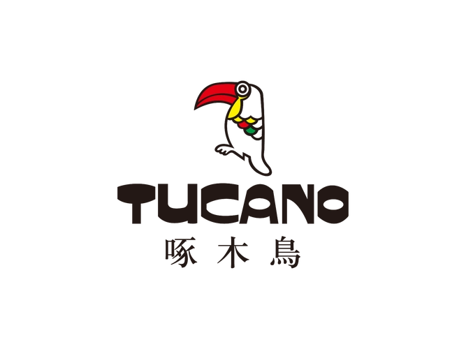 tucano啄木鸟标志矢量图