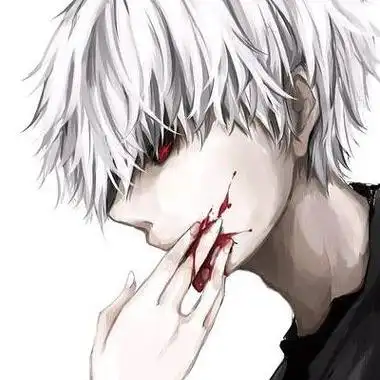 金木研头像白发霸气十足 东京食尸鬼金木研高冷最帅气头像