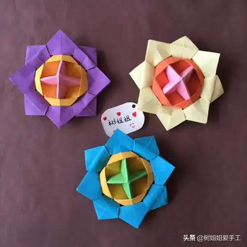 手工陀螺图片大全(只需要3张纸) - 赤虎壹号