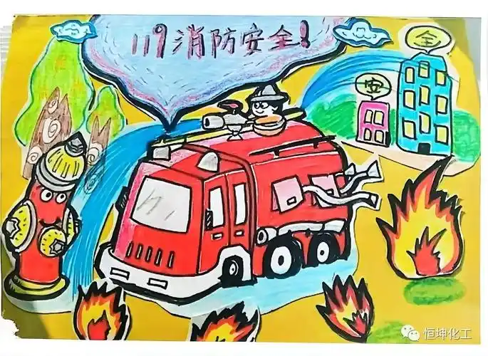 火灾来时莫慌张  自救逃生勿乱跑消防演练经常搞  火灾损失就减少居安