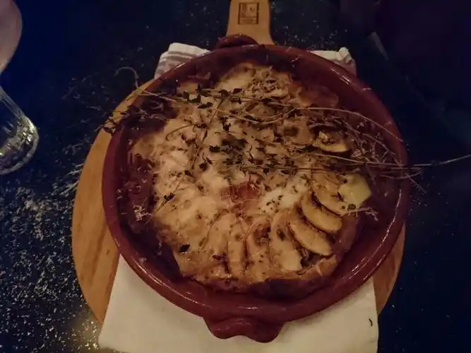 baked chestnut mushroom