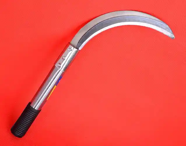 厂家直销不锈钢把锯齿镰刀 水稻l镰刀 禾镰刀 小齿镰刀 厂家直销