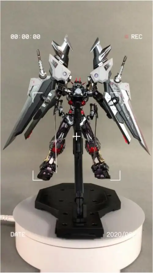 万代#高达模型#hirm#漆黑异端  喷涂完成.