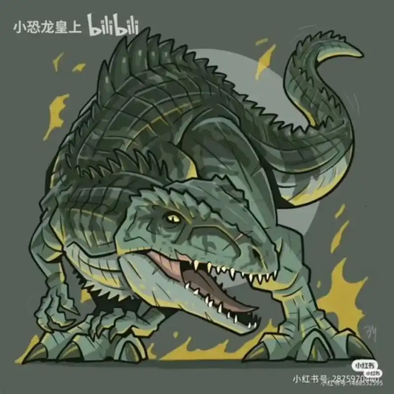 侏罗纪世界恐龙头像(喜欢拿去收藏) - 抖音