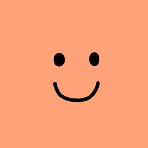 清新颜色笑脸头像