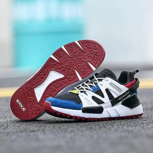 鸿星尔克(erke)男慢跑鞋男冬季新款舒适防滑缓冲避震运动鞋跑步鞋报价