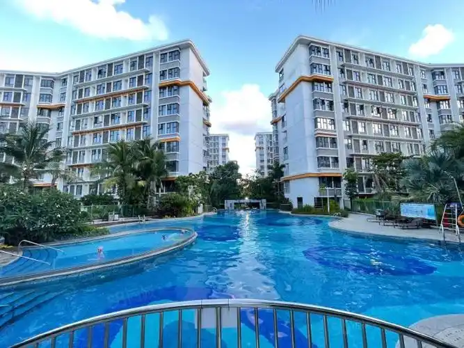 三亚市区一中附件琥珀假日天地两房出租旺季可短租