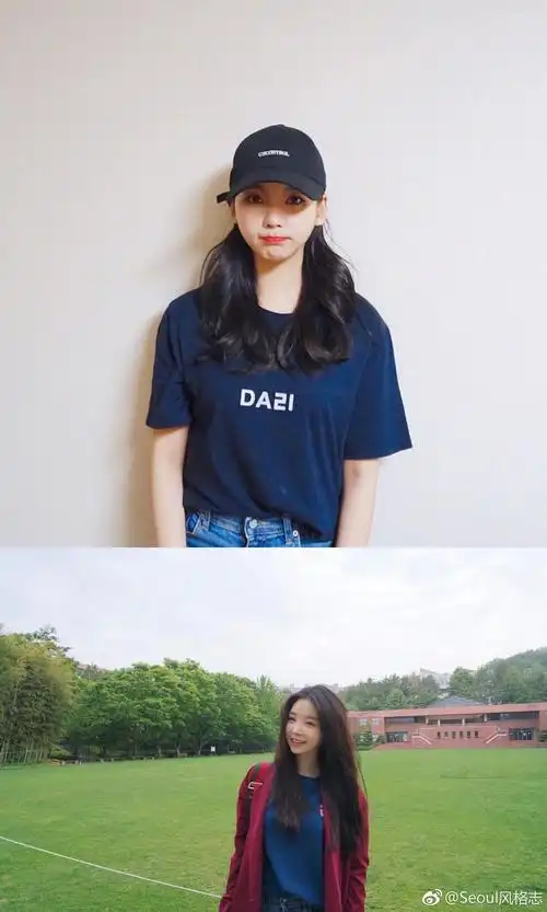 甜美系女孩子可以参考的raina小姐姐的日常穿搭.