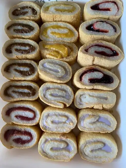 网红美食朝鲜族打糕来平顶山啦啦