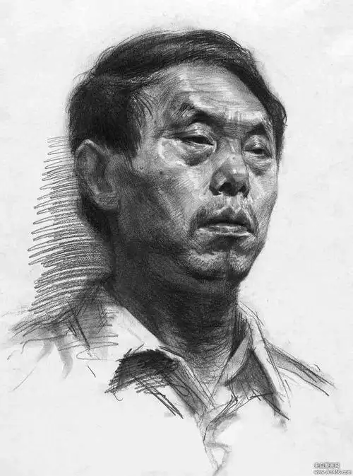 男性素描人物头像合集