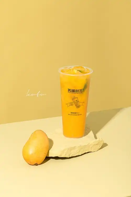 黄|芒果|水果茶