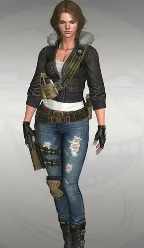 suddenattack2突击风暴2性感女主max官方骨骼绑定