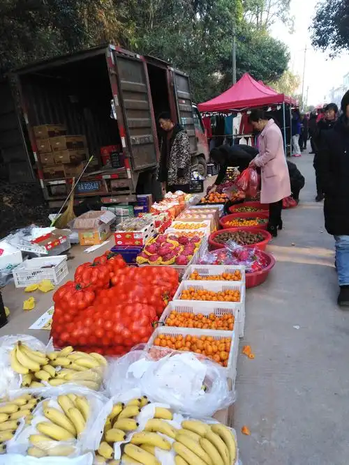 龙伏镇边山组赶集英雄汇