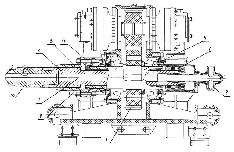 x一种非开挖导向钻机动力头主轴-爱企查