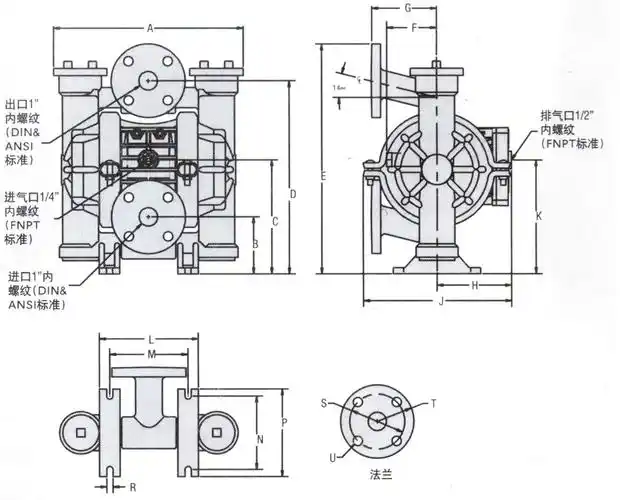 p2r系列-p2r系列 塑料气动隔膜泵