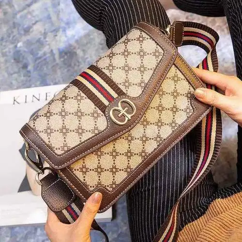 奢侈品名牌尚古驰正品酷奇cucci包包包包女女包高级单肩女士包袋