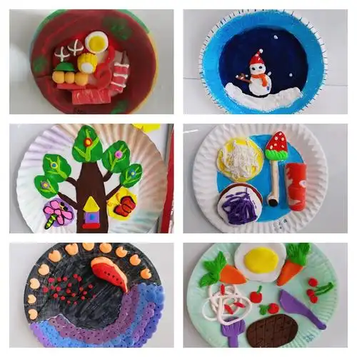 小小彩泥,片片纸盘,在奇思妙想下带我们走进一个富于创造的世界!