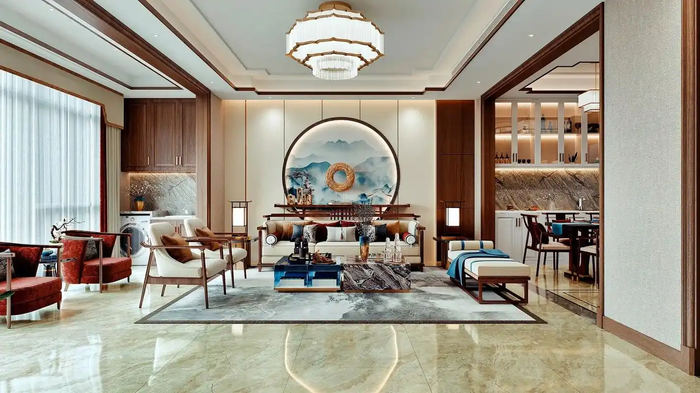 装修风格:新中式风 - 抖音