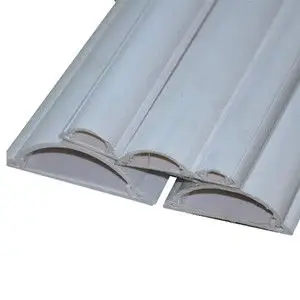 pvc塑料绝缘圆弧形地槽 优质pvc耐压防火防腐蚀地槽