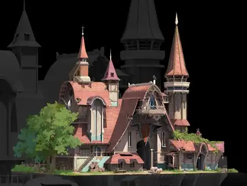 2022秋季场景班 学员作业:单体建筑设计