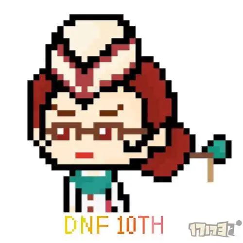 萌萌哒十周年像素头像了解一下?