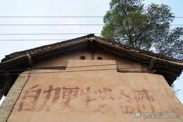 山西农村墙面上1条老标语8旬老人说50年前的话致富离不开