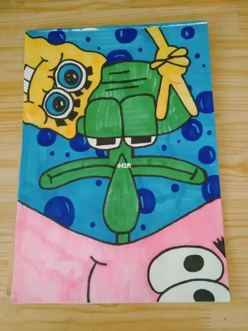 马克笔绘画2/海绵宝宝