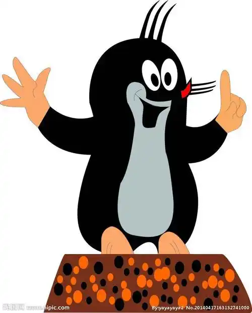 鼹鼠简笔画 怎么画鼹鼠简笔画