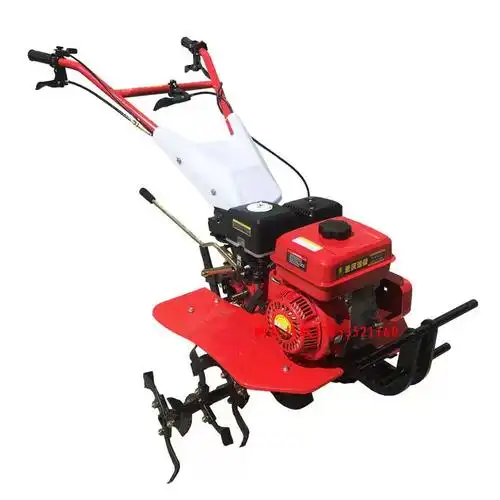 新式微耕机旋耕机松土除草起垄开沟机汽柴油耕地机小型农用多功能